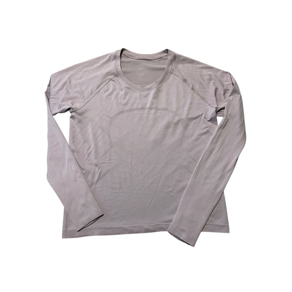 Lululemon Swiftly Tech Long Sleeve 2.0 Mauve Purple Size 12